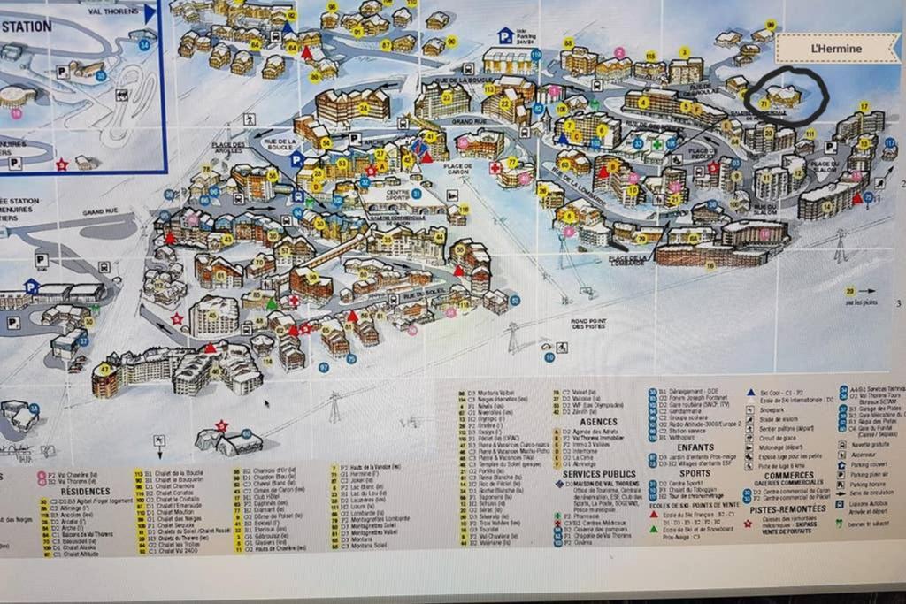 Chalet L'Hermine Val Thorens Esterno foto