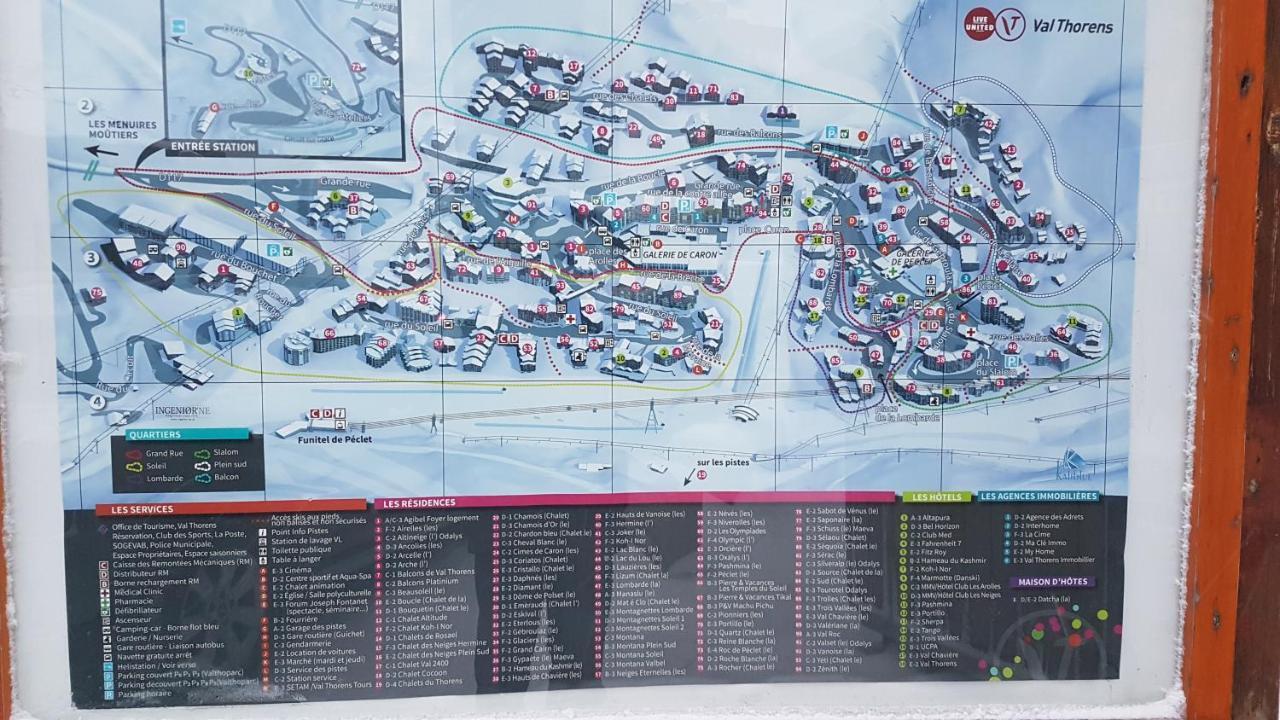 Chalet L'Hermine Val Thorens Esterno foto